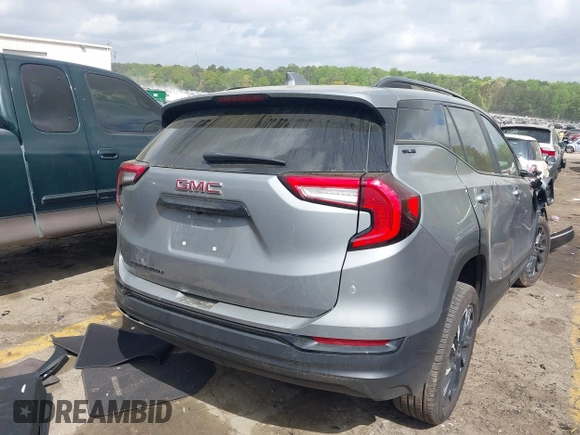 2024 GMC Terrain SLE z VIN 3GKALMEG7RL190649, wystawiony jako IAAI lot #41952934 z przebiegiem 20 473 mil mil oraz . Historia ofert i sprzedaży dostępna na DreamBid. Obrazek 4.