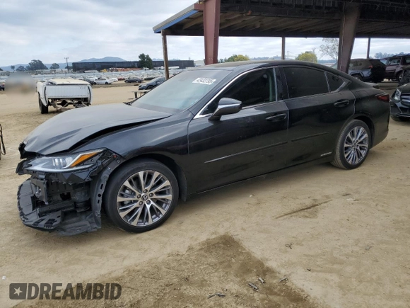 2021 Lexus ES with VIN 58ADA1C16MU006087, listed as a Copart auction lot 43432795 with 114,573 mi miles and Salvage Title. Bid and sale history available at carsss.com. Image 1.