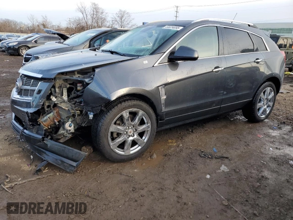 2011 Cadillac SRX Premium Collection with VIN 3GYFNFEY2BS562503, listed as a Copart auction lot 44624055 with 80,992 mi miles and Salvage Title. Bid and sale history available at carsss.com. Image 1.