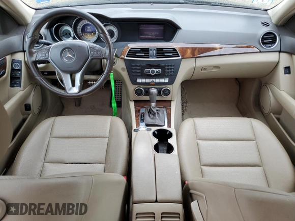 2012 Mercedes-Benz C 300 Sport with VIN WDDGF8BB1CR227522, listed as a Copart auction lot 60677295 with 107,619 mi miles and Clean title. Bid and sale history available at DreamBid. Image 8.