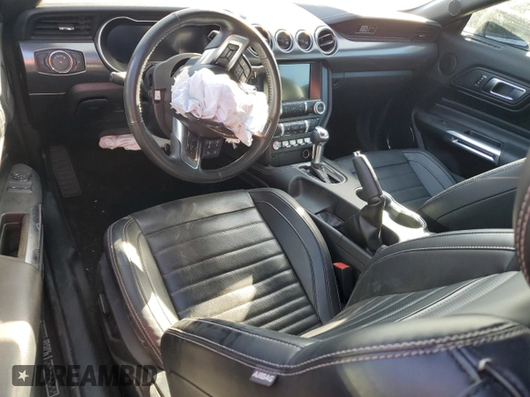 2022 Ford Mustang Mach 1 с VIN 1FA6P8R0XN5554329, выставлен на аукционе Copart как лот 46728835 с пробегом 22 171 миль миль и Списание • Salvage title. История ставок и продаж доступна на DreamBid. Изображение 8.