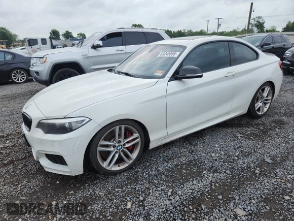 2015 BMW 2 Series 228i xDrive with VIN WBA1F7C56FVX95728, listed as a Copart auction lot 63245595 with 95,470 mi miles and Clean title. Bid and sale history available at DreamBid. Image 1.