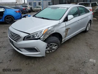 2017 Hyundai Sonata 2.4L with VIN 5NPE24AF2HH501576, listed as a Copart auction lot 49324005 with 163,048 mi miles and Salvage Title. Bid and sale history available at carsss.com. Image 1.