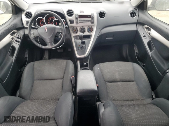 2009 Pontiac Vibe 1SB with VIN 5Y2SP67019Z433171, listed as a Copart auction lot 50663575 with 145,056 mi miles and Salvage Title. Bid and sale history available at DreamBid. Image 8.