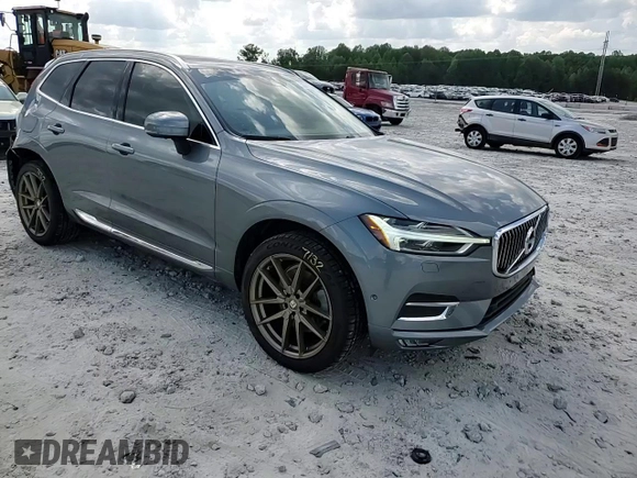 2019 Volvo XC60 Inscription with VIN LYVA22RLXKB215043, listed as a Copart auction lot 55011925 with 71,709 mi miles and Salvage title. Bid and sale history available at DreamBid. Image 14.