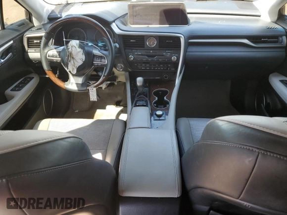 2017 Lexus RX 350 with VIN 2T2BZMCA9HC101738, listed as a Copart auction lot 53574575 with 136,677 mi miles and Salvage title. Bid and sale history available at DreamBid. Image 8.