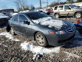2006 Acura TSX Navi with VIN JH4CL95906C033408, listed as a Copart auction lot 86137534 with 193,291 mi miles and Salvage title. Bid and sale history available at DreamBid. Image 4.