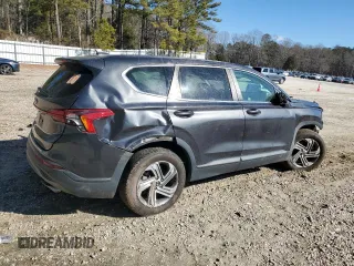 2021 Hyundai Santa Fe SE with VIN 5NMS14AJ2MH320804, listed as a Copart auction lot 89352445 with 81,529 mi miles and Salvage Title. Bid and sale history available at carsss.com. Image 3.