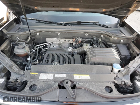 2022 Volkswagen Atlas SE with VIN 1V2JR2CA0NC565573, listed as a Copart auction lot 41456725 with 87,353 mi miles and Salvage title. Bid and sale history available at DreamBid. Image 12.