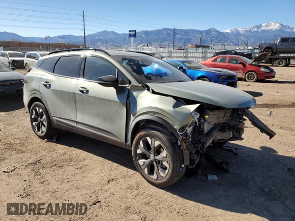 2023 Kia Sportage X-Line with VIN 5XYK6CAF8PG014129, listed as a Copart auction lot 44365315 with Not Provided miles and Salvage Title. Bid and sale history available at carsss.com. Image 4.