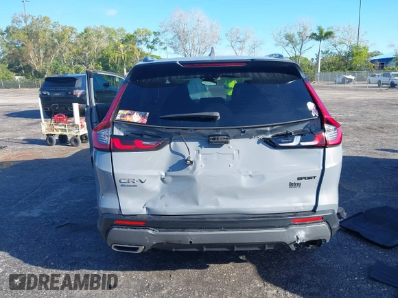 2024 Honda CR-V Sport with VIN 5J6RS5H58RL004916, listed as a IAAI auction lot 41660578 with 6,785 mi miles and . Bid and sale history available at DreamBid. Image 6.