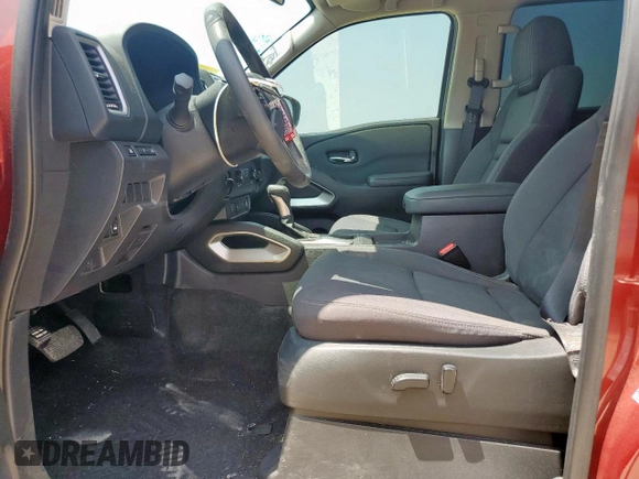 2022 Nissan Frontier Pro-4X with VIN 1N6ED1EK4NN627379, listed as a Copart auction lot 59880425 with 40,580 mi miles and Salvage title. Bid and sale history available at DreamBid. Image 7.