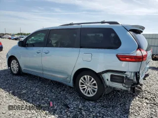 2015 Toyota Sienna XLE with VIN 5TDYK3DC5FS591662, listed as a Copart auction lot 53437195 with 169,247 mi miles and Salvage Title. Bid and sale history available at carsss.com. Image 2.