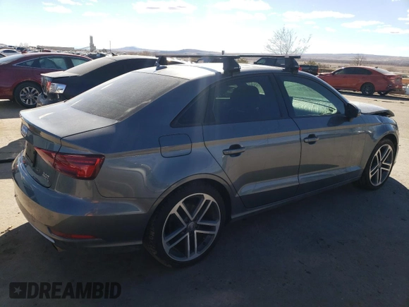 2018 Audi A3 Sedan Premium with VIN WAUB8GFF2J1032608, listed as a Copart auction lot 43560064 with 75,080 mi miles. Bid and sale history available at carsss.com. Image 3.