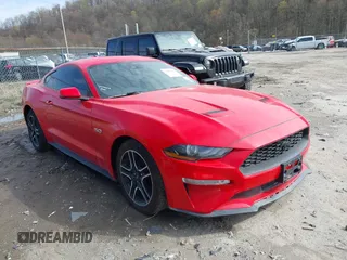 2022 Ford Mustang GT with VIN 1FA6P8CF5N5113642, listed as a IAAI auction lot 41951467 with 43,743 mi miles and . Bid and sale history available at DreamBid. Image 1.