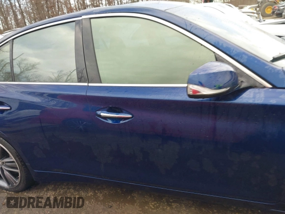 2017 Infiniti Q50 Premium with VIN JN1EV7AR1HM840017, listed as a IAAI auction lot 41006689 with Not provided miles and . Bid and sale history available at DreamBid. Image 12.