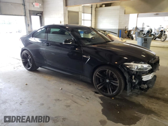 2018 BMW M2 with VIN WBS1J5C54JVD37762, listed as a Copart auction lot 67153643 with 25,271 mi miles. Bid and sale history available at carsss.com. Image 4.