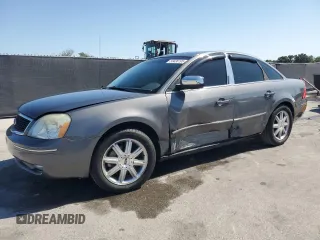 2005 Ford Five Hundred Limited with VIN 1FAFP25185G144855, listed as a Copart auction lot 53436195 with 100,951 mi miles and Salvage Title. Bid and sale history available at carsss.com. Image 1.