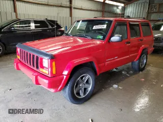2001 Jeep Cherokee Sport z VIN 1J4FF58S01L519670, wystawiony jako Copart lot #84340454 z przebiegiem 132 584 mil mil oraz Czysty tytuł • Clean title. Historia ofert i sprzedaży dostępna na DreamBid. Obrazek 1.