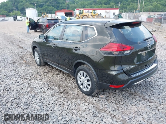 2017 Nissan Rogue SL with VIN JN8AT2MV0HW025829, listed as a IAAI auction lot 42388552 with 54,376 mi miles and . Bid and sale history available at DreamBid. Image 3.