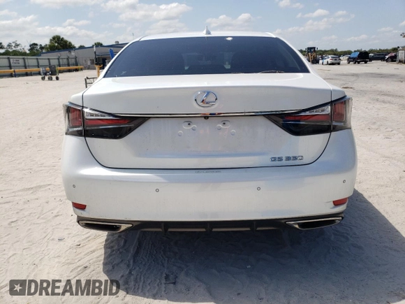 2016 Lexus GS 350 with VIN JTHBZ1BL7GA000415, listed as a Copart auction lot 51543524 with 53,690 mi miles and Salvage Title. Bid and sale history available at carsss.com. Image 6.