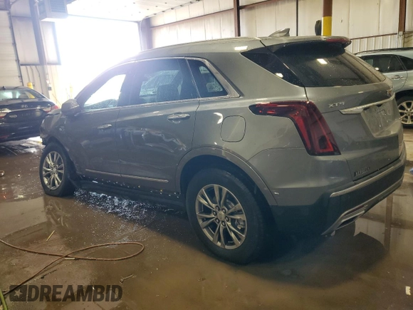 2021 Cadillac XT5 FWD Premium Luxury with VIN 1GYKNCRS9MZ227635, listed as a Copart auction lot 43366645 with 37,338 mi miles and Salvage Title. Bid and sale history available at carsss.com. Image 2.