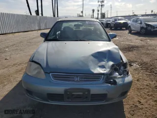 2000 Honda Civic EX with VIN 1HGEJ8649YL045994, listed as a Copart auction lot 50049695 with 119,083 mi miles and Salvage Title. Bid and sale history available at carsss.com. Image 5.