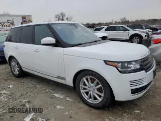 2017 Land Rover Range Rover with VIN SALGR2FV0HA358281, listed as a Copart auction lot 41411775 with 109,357 mi miles and Clean title. Bid and sale history available at DreamBid. Image 4.