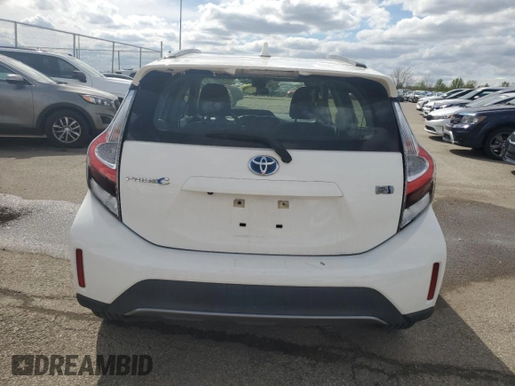 2018 Toyota Prius One with VIN JTDKDTB32J1617305, listed as a Copart auction lot 53308695 with 76,899 mi miles and Clean Title. Bid and sale history available at DreamBid. Image 6.