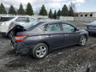 2014 Nissan Sentra S with VIN 3N1AB7AP9EY247049, listed as a Copart auction lot 51222825 with 80,360 mi miles and Salvage Title. Bid and sale history available at DreamBid. Image 3.
