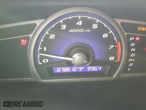 2009 Honda Civic LX-S z VIN 2HGFA16649H508846, wystawiony jako Copart lot #60250515 z przebiegiem 78 610 mil mil oraz Czysty tytuł • Clean title. Historia ofert i sprzedaży dostępna na DreamBid. Obrazek 9.