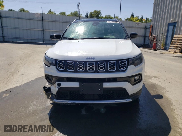 2025 Jeep Compass Limited with VIN 3C4NJDCN2ST514200, listed as a Copart auction lot 61833255 with 26,103 mi miles and Clean title. Bid and sale history available at DreamBid. Image 5.
