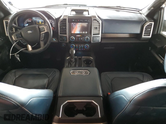 2018 Ford F-150 XL with VIN 1FTEW1EGXJFE48440, listed as a Copart auction lot 51834215 with 53,389 mi miles and Salvage Title. Bid and sale history available at carsss.com. Image 8.