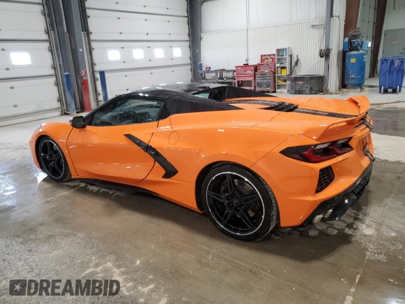 2022 Chevrolet Corvette 3LT with VIN 1G1YC3D49N5116650, listed as a Copart auction lot 44043264 with 5,021 mi miles. Bid and sale history available at carsss.com. Image 2.