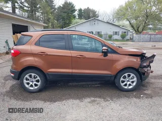 2018 Ford EcoSport SE with VIN MAJ3P1TEXJC229328, listed as a IAAI auction lot 42059911 with 27,531 mi miles. Bid and sale history available at carsss.com. Image 14.