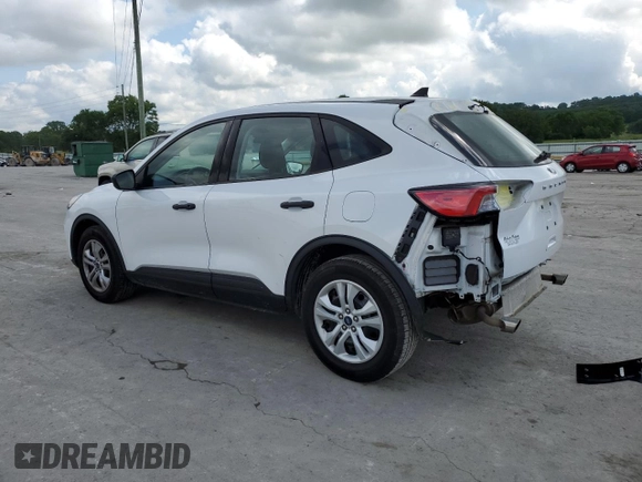 2021 Ford Escape S z VIN 1FMCU0F61MUA01603, wystawiony jako Copart lot #56311505 z przebiegiem 142 398 mil mil oraz Szkoda całkowita • Salvage title. Historia ofert i sprzedaży dostępna na DreamBid. Obrazek 2.