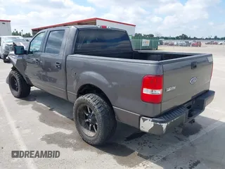 2005 Ford F-150 XLT with VIN 1FTPW12525KC03172, listed as a IAAI auction lot 42139841 with 125,258 mi miles. Bid and sale history available at carsss.com. Image 3.