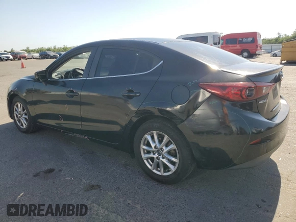 2016 Mazda 3 i Touring with VIN JM1BM1V72G1296409, listed as a Copart auction lot 59008785 with 124,738 mi miles and Salvage title. Bid and sale history available at DreamBid. Image 2.