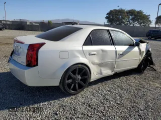 2005 Cadillac CTS with VIN 1G6DM56TX50235746, listed as a Copart auction lot 84215694 with 97,378 mi miles and Salvage Title. Bid and sale history available at carsss.com. Image 3.
