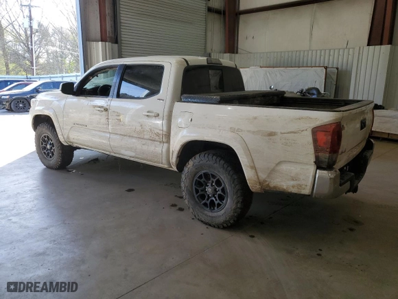 2019 Toyota Tacoma 4WD SR with VIN 3TMCZ5AN8KM282849, listed as a Copart auction lot 48133525 with 0 mi miles and Salvage Title. Bid and sale history available at carsss.com. Image 2.