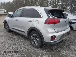 2021 Kia Niro LX with VIN KNDCB3LC0M5471220, listed as a IAAI auction lot 41552830 with 55,688 mi miles. Bid and sale history available at carsss.com. Image 3.