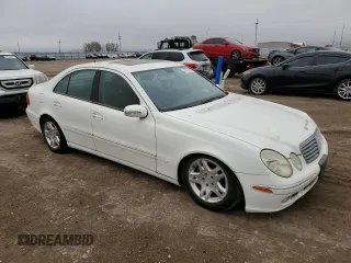 2005 Mercedes-Benz E-Class 3.2L with VIN WDBUF65J35A612262, listed as a Copart auction lot 47702865 with 160,211 mi miles and Clean Title. Bid and sale history available at carsss.com. Image 4.