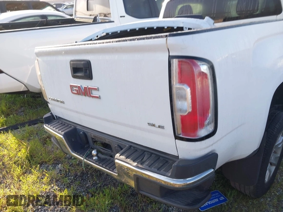2017 GMC Canyon 2WD SLE with VIN 1GTG5CEAXH1155910, listed as a IAAI auction lot 41817728 with 58,191 mi miles. Bid and sale history available at carsss.com. Image 16.