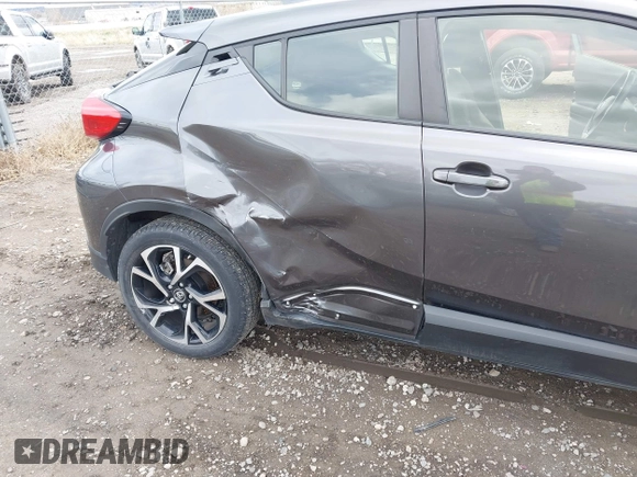 2019 Toyota C-HR XLE with VIN JTNKHMBX6K1055144, listed as a IAAI auction lot 41937836 with 8,299 mi miles. Bid and sale history available at carsss.com. Image 6.