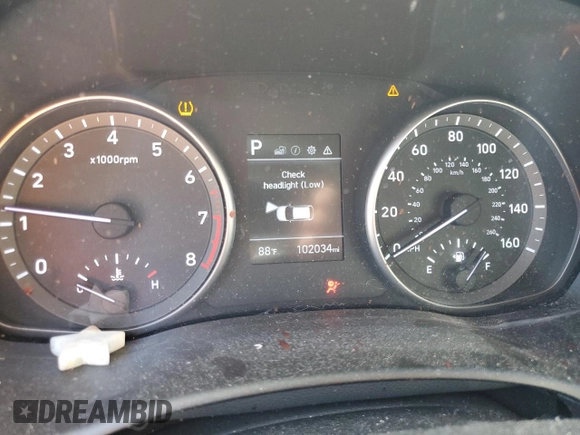 2018 Hyundai Elantra GT with VIN KMHH35LE9JU068625, listed as a Copart auction lot 47419215 with 102,034 mi miles and Salvage Title. Bid and sale history available at carsss.com. Image 9.