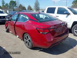 2021 Nissan Sentra SV with VIN 3N1AB8CV6MY321009, listed as a IAAI auction lot 41903131 with 18,768 mi miles and . Bid and sale history available at DreamBid. Image 3.