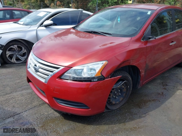 2014 Nissan Sentra SR with VIN 3N1AB7AP6EY269235, listed as a IAAI auction lot 41910232 with 183,841 mi miles. Bid and sale history available at carsss.com. Image 6.