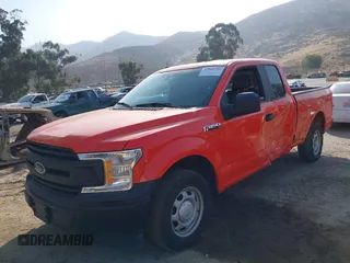 2019 Ford F-150 XL with VIN 1FTEX1CB8KKC24743, listed as a IAAI auction lot 42505792 with 74,448 mi miles and . Bid and sale history available at DreamBid. Image 18.