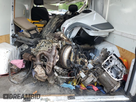 2017 Ram ProMaster Cargo with VIN 3C6TRVNG5HE501885, listed as a Copart auction lot 56266234 with Not Provided miles and Salvage Title. Bid and sale history available at carsss.com. Image 14.