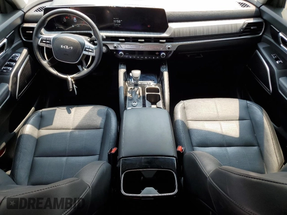 2023 Kia Telluride EX X-Line with VIN 5XYP3DGC4PG384995, listed as a Copart auction lot 59015745 with 32,084 mi miles and Clean title. Bid and sale history available at DreamBid. Image 8.
